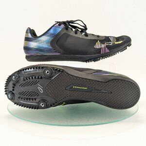 Under Armour Sprint Spikes Track Shoes Black Men's Size 13 Lightweight Running